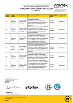 Recycled claim standard 2.0